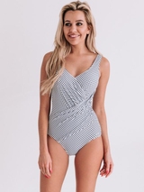Bomain Athens white/black bathingsuit