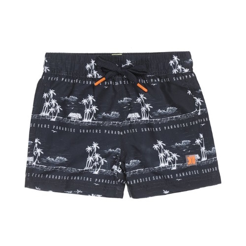  DJ DutchJeans Island black/white swimshort