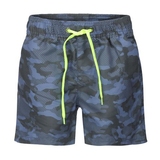  DJ DutchJeans Camouflage blue/print swimshort