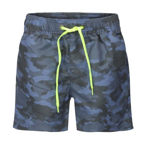  DJ DutchJeans Camouflage blue/print swimshort