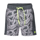  DJ DutchJeans Feather green/print swimshort