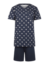 Charlie Choe RODEO navy/print pyjama shirt