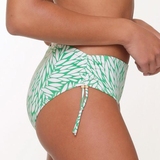 LingaDore Beach Grain grass green/white bikini brief