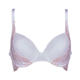 After Eden D-Cup & Up Simone white/print padded bra