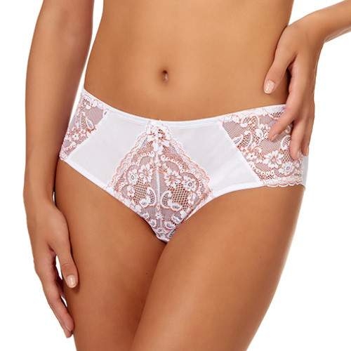 After Eden D-Cup & Up Simone white/print brief