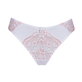 After Eden D-Cup & Up Simone white/print thong
