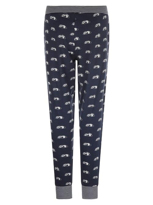 Charlie Choe Into The Wild navy/white pyjama pant