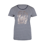 Charlie Choe Into The Wild navy/white sleep shirt