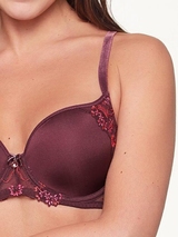 LingaDore Winetasting bordeaux padded bra