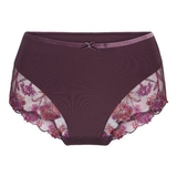 LingaDore Winetasting bordeaux high waist brief