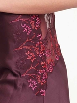 LingaDore Night Winetasting bordeaux slipdress
