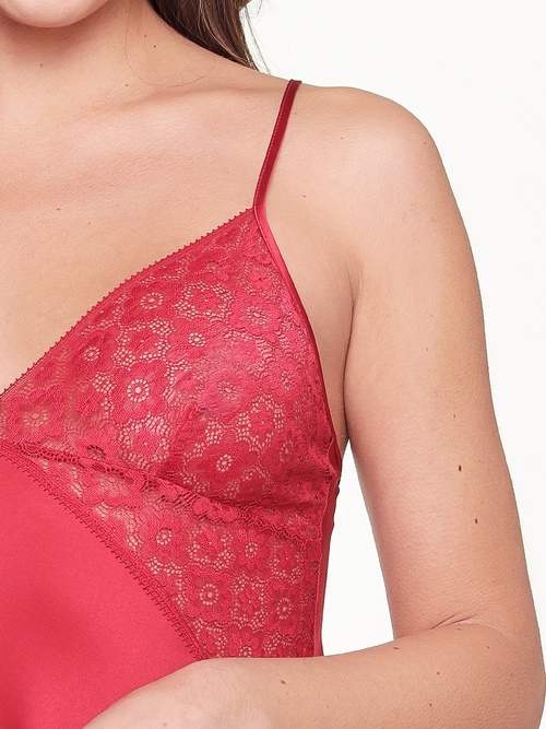 LingaDore Night Earth Red red slipdress