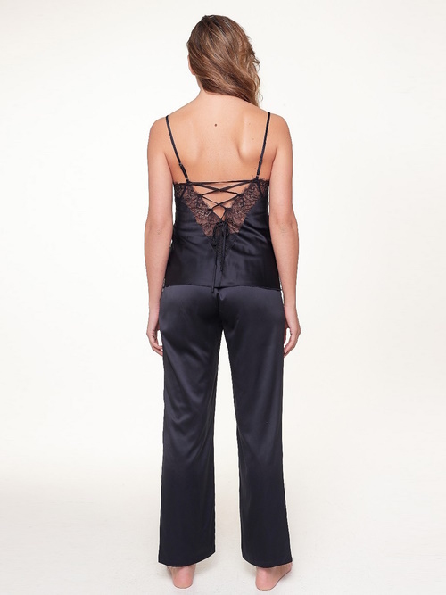 LingaDore Night Dark Snake navy blue pyjama pant