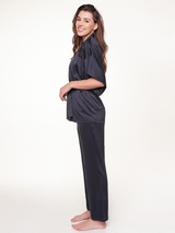LingaDore Night Dark Snake navy blue kimono