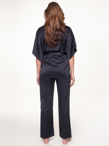 LingaDore Night Dark Snake navy blue kimono