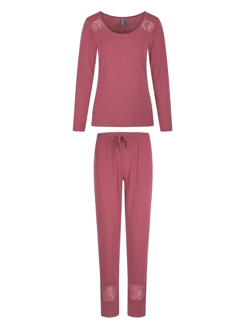 LingaDore Night Dusty Cedar antique rose pajama