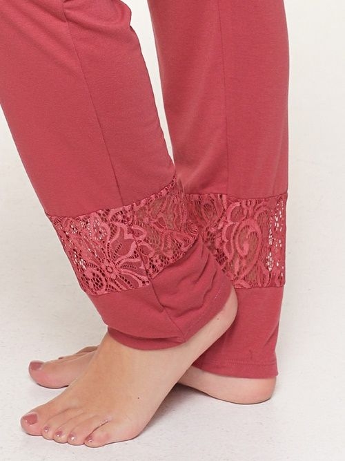 LingaDore Night Dusty Cedar antique rose pajama