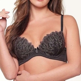 LingaDore Espresso brown push up bra