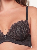 LingaDore Espresso brown push up bra