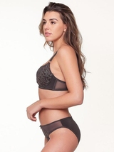 LingaDore Espresso brown padded bra