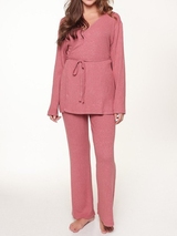 LingaDore Night Dusty Cedar antique rose pajama