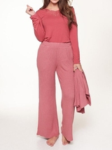 LingaDore Night Dusty Cedar antique rose pajama