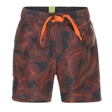  DJ DutchJeans Feather orange/print swimshort