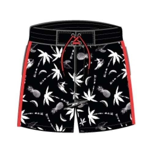  DJ DutchJeans Pineapple black/print swimshort
