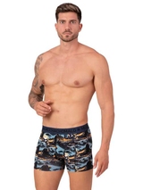 Muchachomalo Lion blue/print boxer short