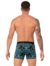 Muchachomalo Rooster green/print boxer short