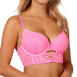 After Eden Stevie hot pink padded bra