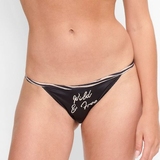 LingaDore Striped Zebra black/print brief