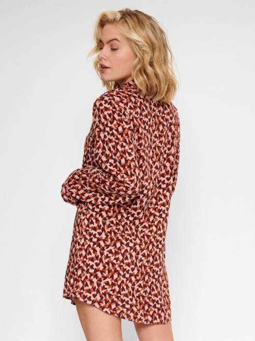LingaDore Night Love brown/print nightdress
