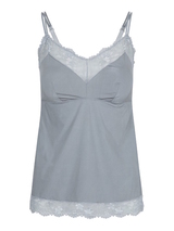 LingaDore Daily Basic silver spaghetti top