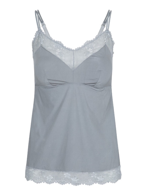 LingaDore Daily Basic silver spaghetti top