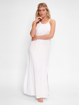 LingaDore Beach Boho white beach dress