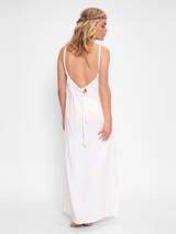 LingaDore Beach Boho white beach dress