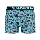 Gianvaglia Shell blue/print boxer short