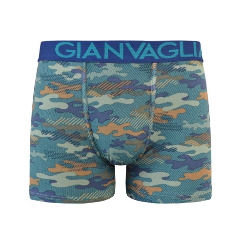 Gianvaglia Camouflage green/print boxer short