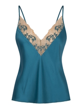 LingaDore Night Turquoise & Sand aqua sleep shirt