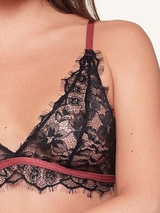 LingaDore LingaDore Love Black Ruby black/red wireless bra