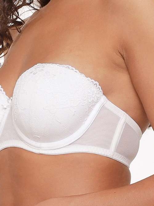 LingaDore Daily Strapless ivory padded bra