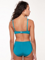 LingaDore Daily Maxi Slip aqua high waist brief