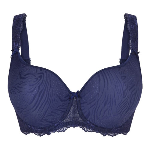 LingaDore Daily Uni Fit Plus Bra blue/print padded bra