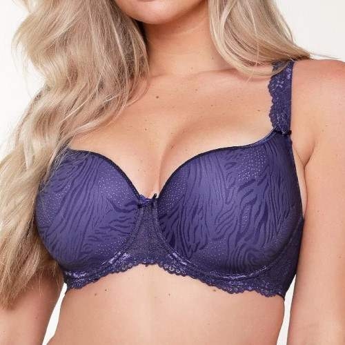 LingaDore Daily Uni Fit Plus Bra blue/print padded bra
