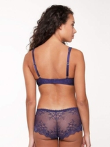 LingaDore Daily Basic blue/print short