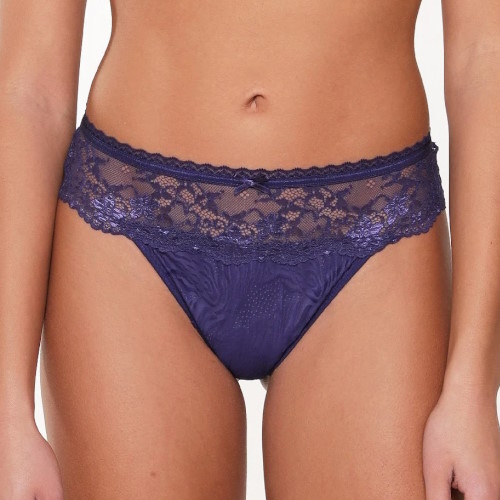 LingaDore Daily Basic blue/print thong