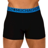 Muchachomalo Light Cotton Solid black/blue boxer short