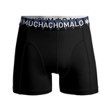 Muchachomalo Light Cotton Solid black/blue boxer short