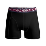 Muchachomalo Light Cotton Solid black/red boxer short